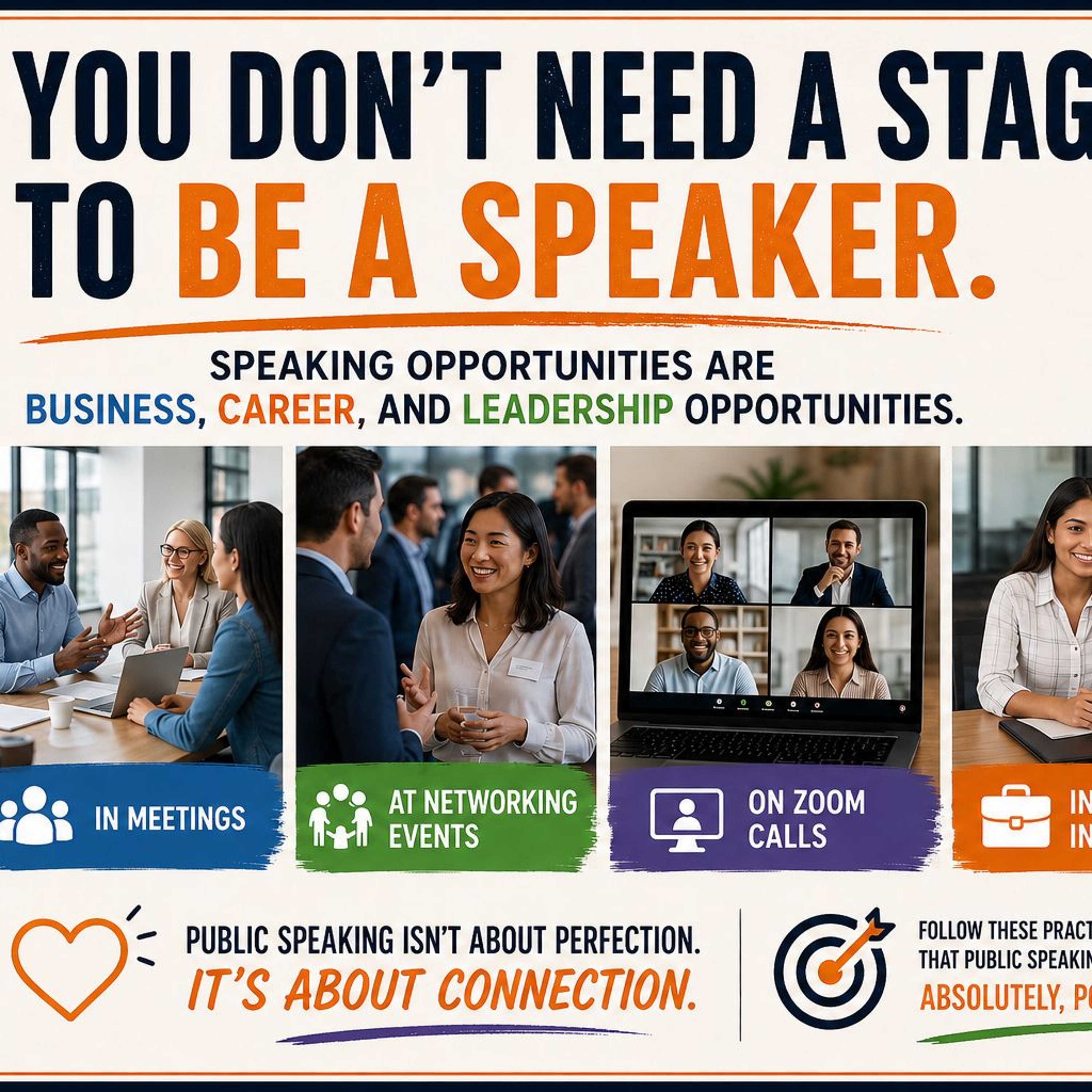 You Don’t Need a Stage to Be a Speaker