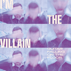 Guitar falling on the floor