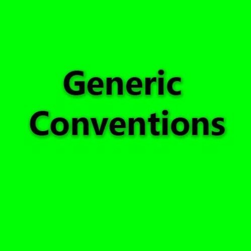 Generic Conventions | Types of Generic Conventions | Total Assignment Help