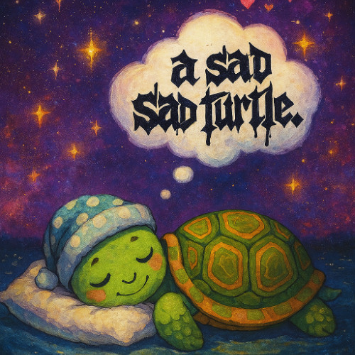 a sad sad turtle mix