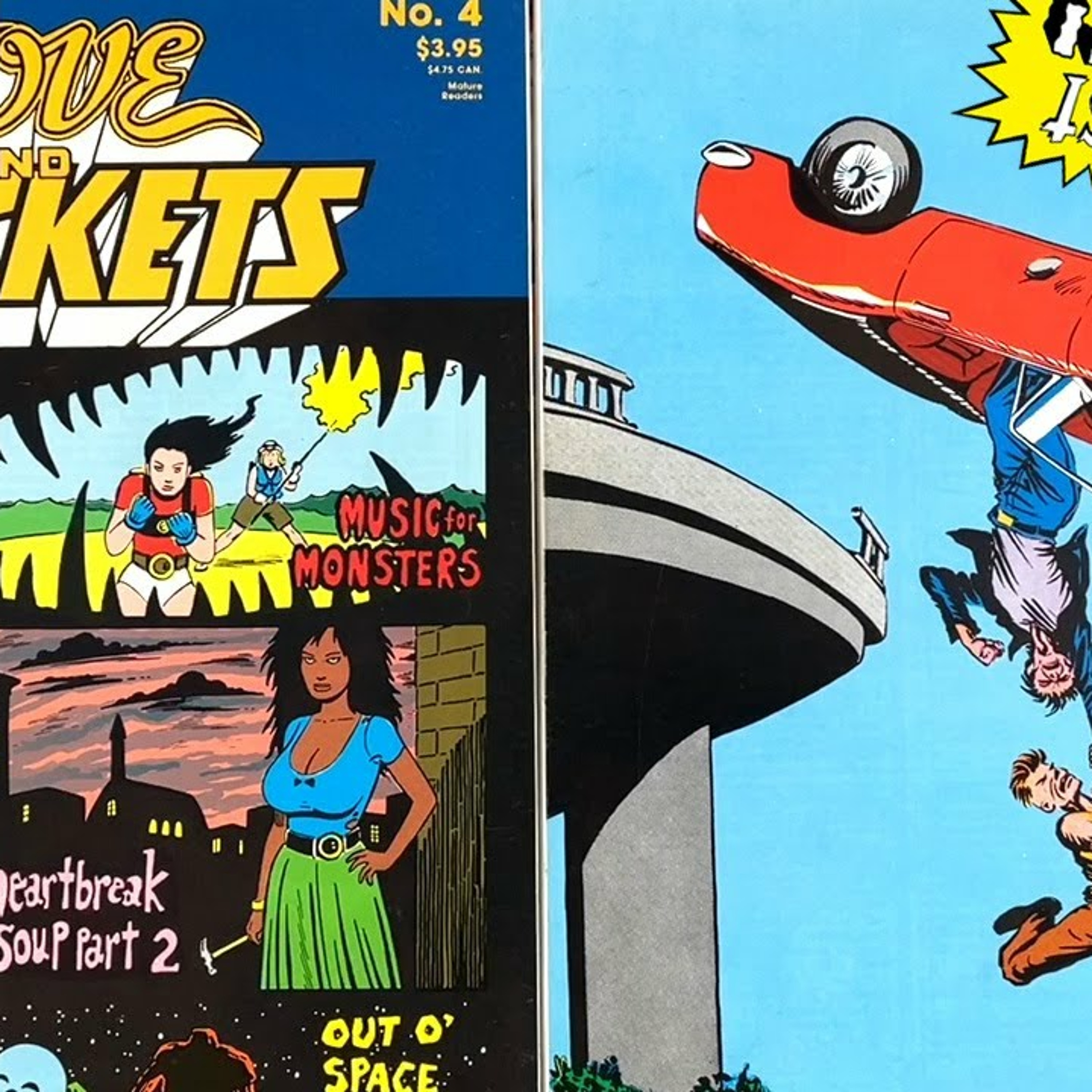 Hernandez Bros. Masterpieces: 100 Rooms & Palomar! Love and Rockets 4 episode artwork