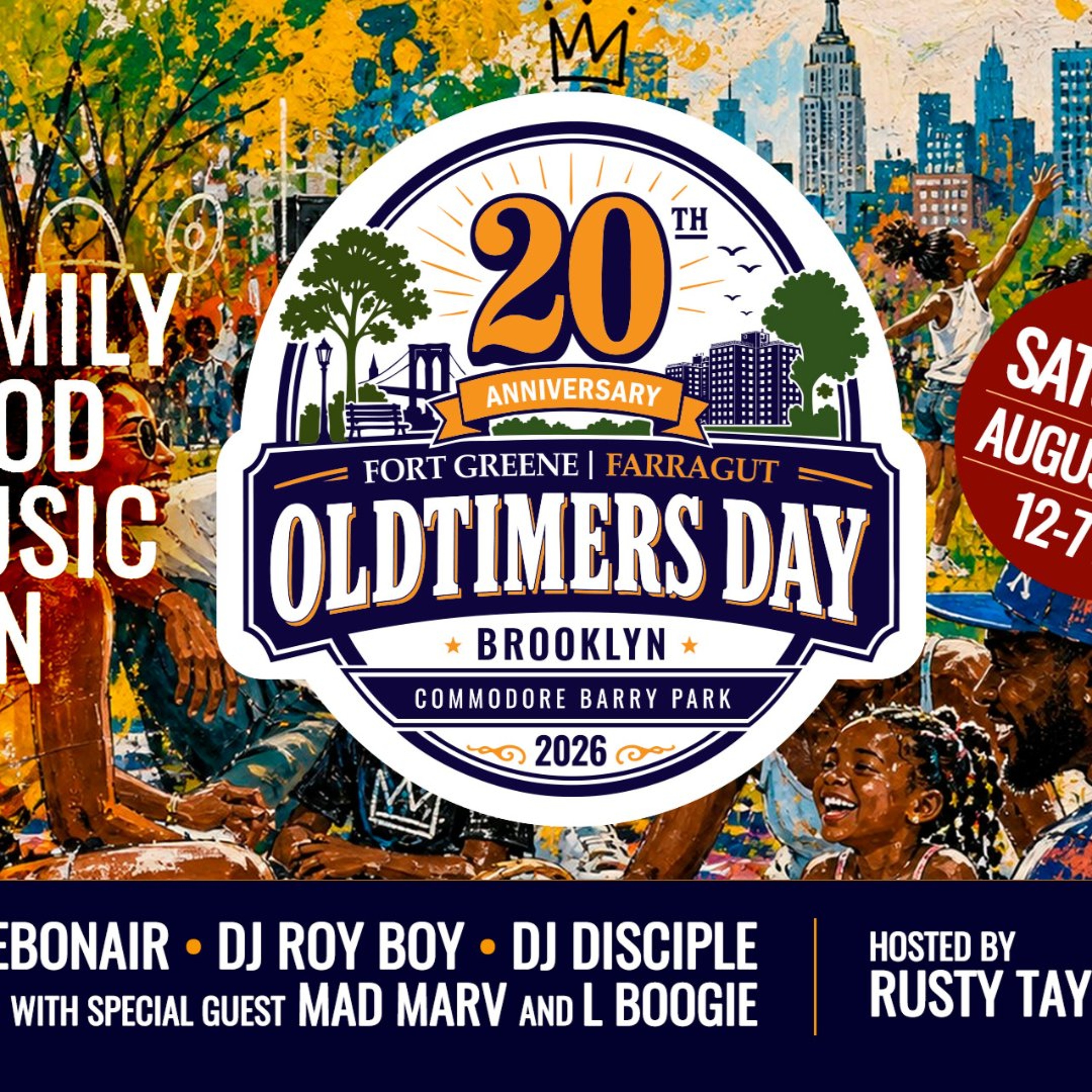 Fort Greene -Farragut Old Timers Day Mix 2026 - DJ Disciple