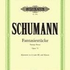 Fantasy Piece by Robert Schumann played with an Eb baritone saxophone (Unaccompanied)
