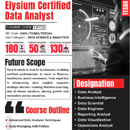 Elysium Certified Data Analyst - Elysium Academy - TESBO Course (தமிழ்)