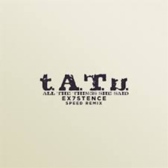 HARD TECHNO  t.A.T.u. - All The Things She Said (Speed Up)