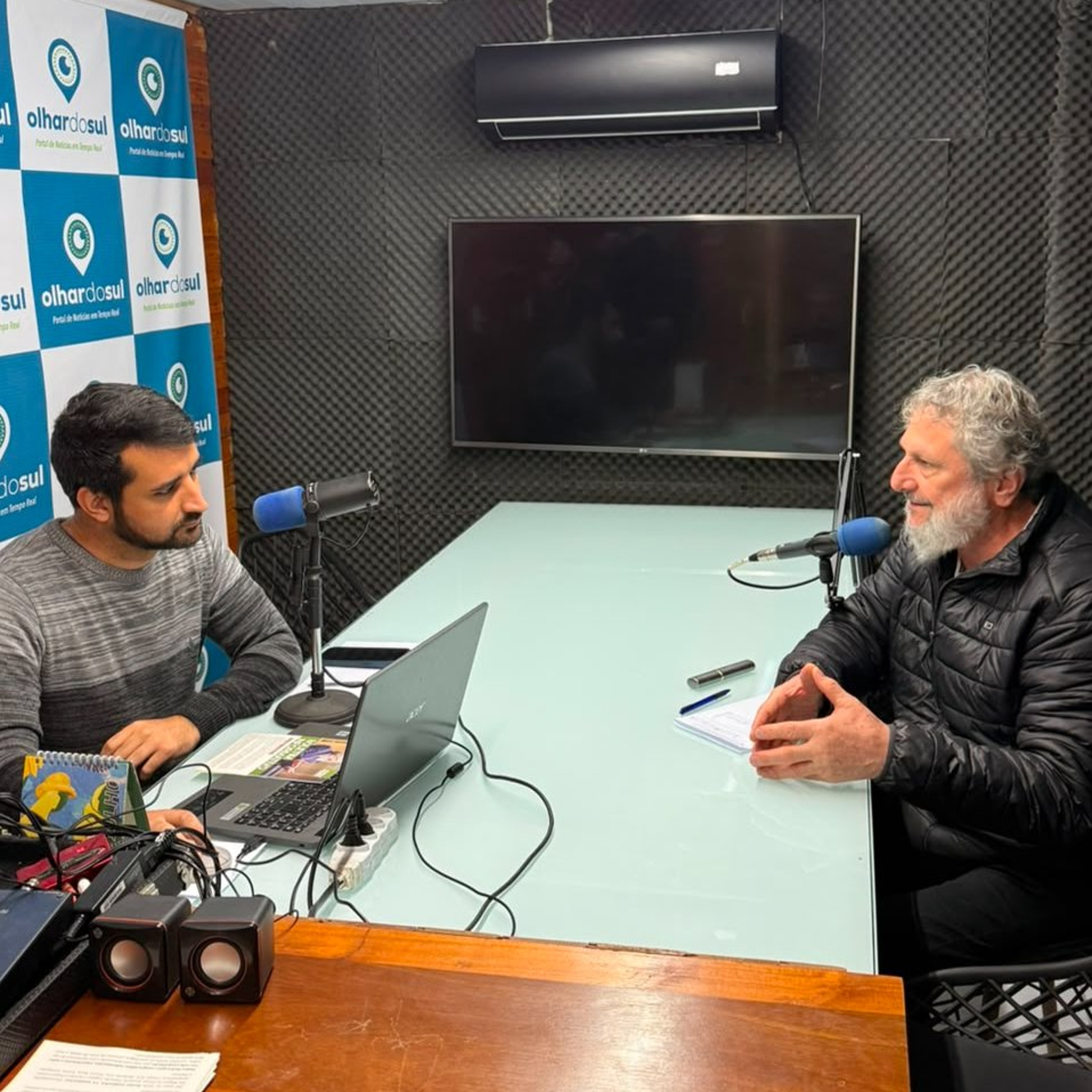 Padre Pedro Baldissera destaca defesa da agricultura familiar, saúde preventiva e meio ambiente durante visita a Lauro Müller episode artwork