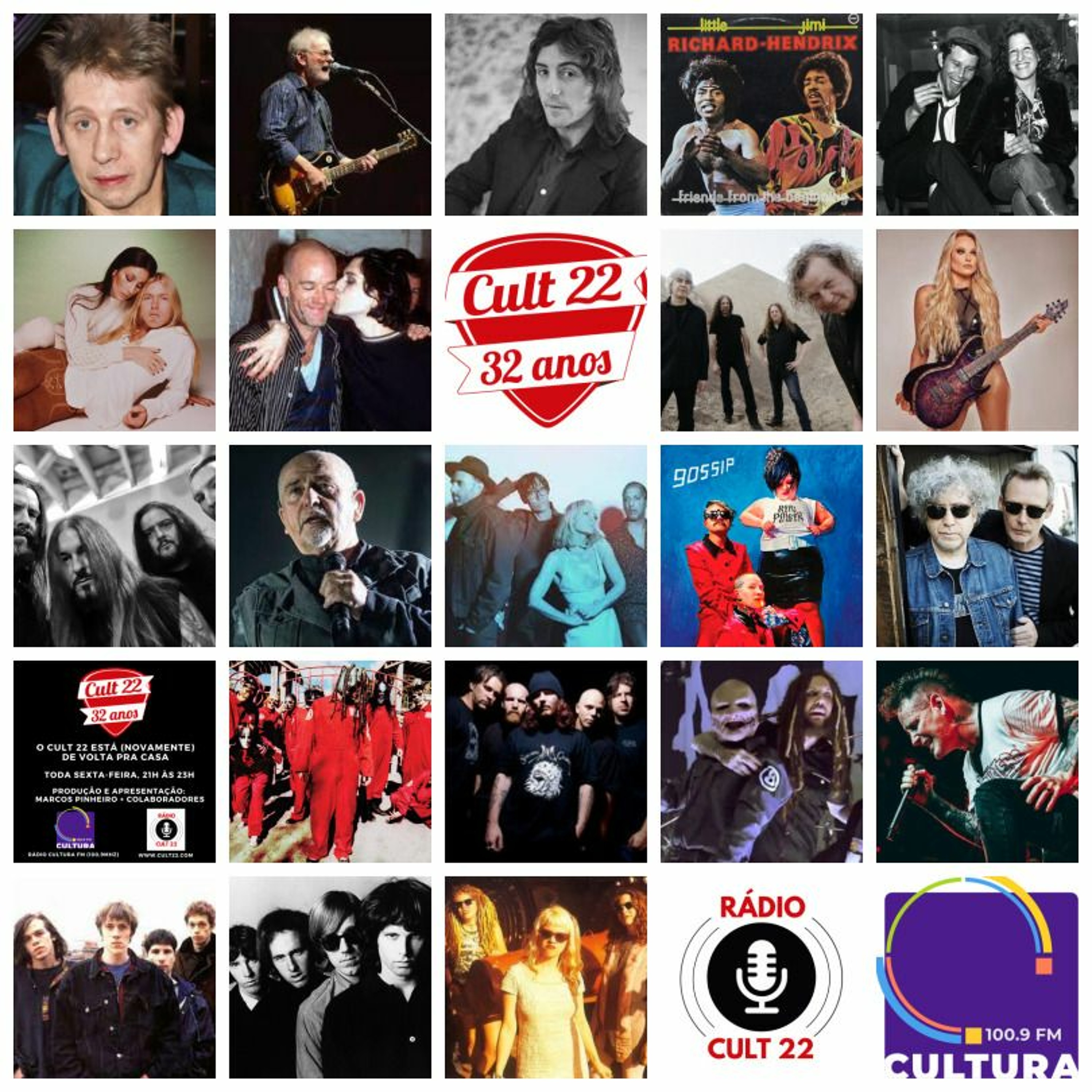 Cult 22 - Rock e Pop sem discriminação