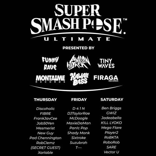 (Jan 6th, 2023) - MAGFest 2023: Super Smash "POSE" Ultimate - Shady Monk
