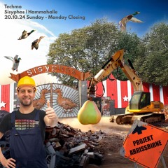 Projekt Abrissbirne - Techmo LIVE at Sisyphos Berlin, Hammahalle - Sonntag 4h Closing 20.10.2024