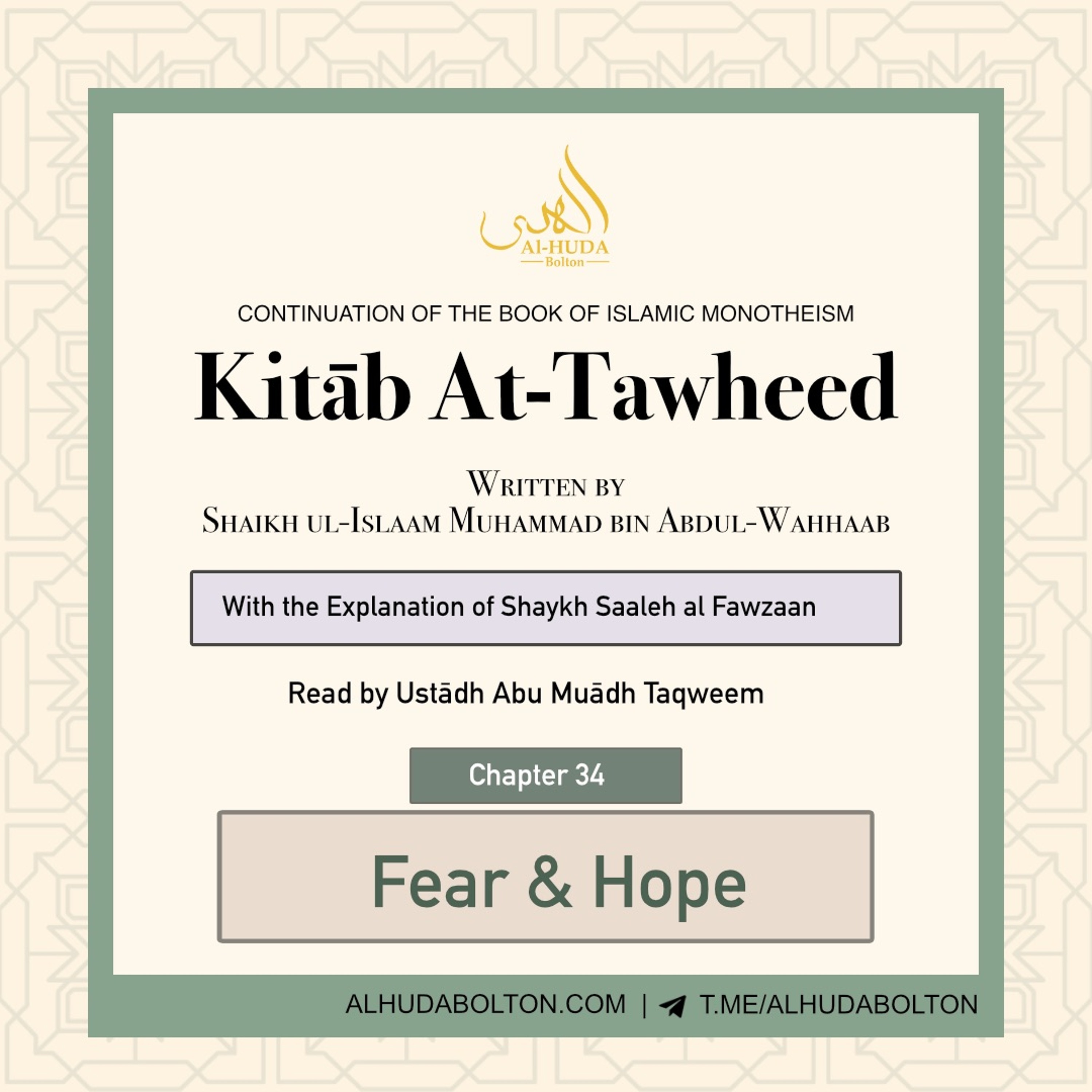 Chapter 34: Fear & Hope (Pt 1)