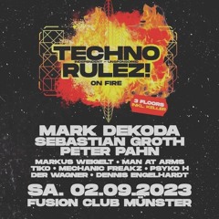 Dennis Engelhardt @ Techno Rulez! Fusion Club Münster 02.09.2023