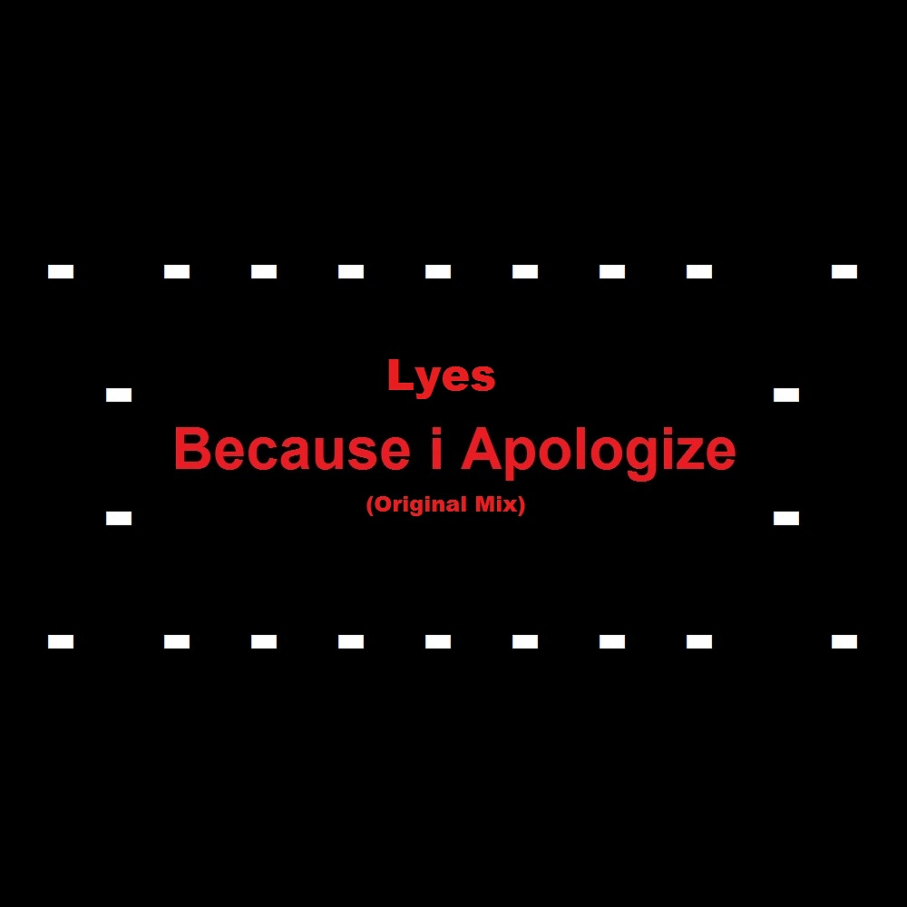 Because I Apologize episode artwork