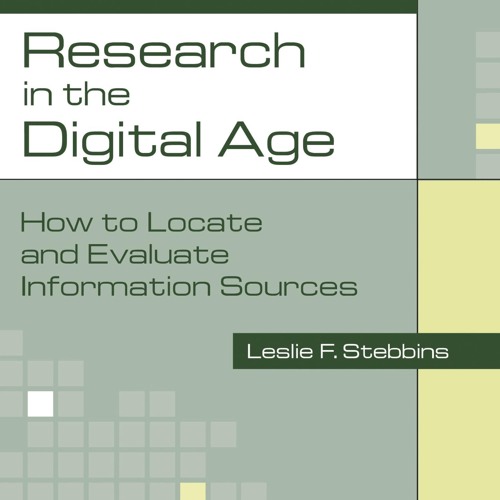 ✔pdf⚡  Student Guide to Research in the Digital Age: How to Locate and Evaluate