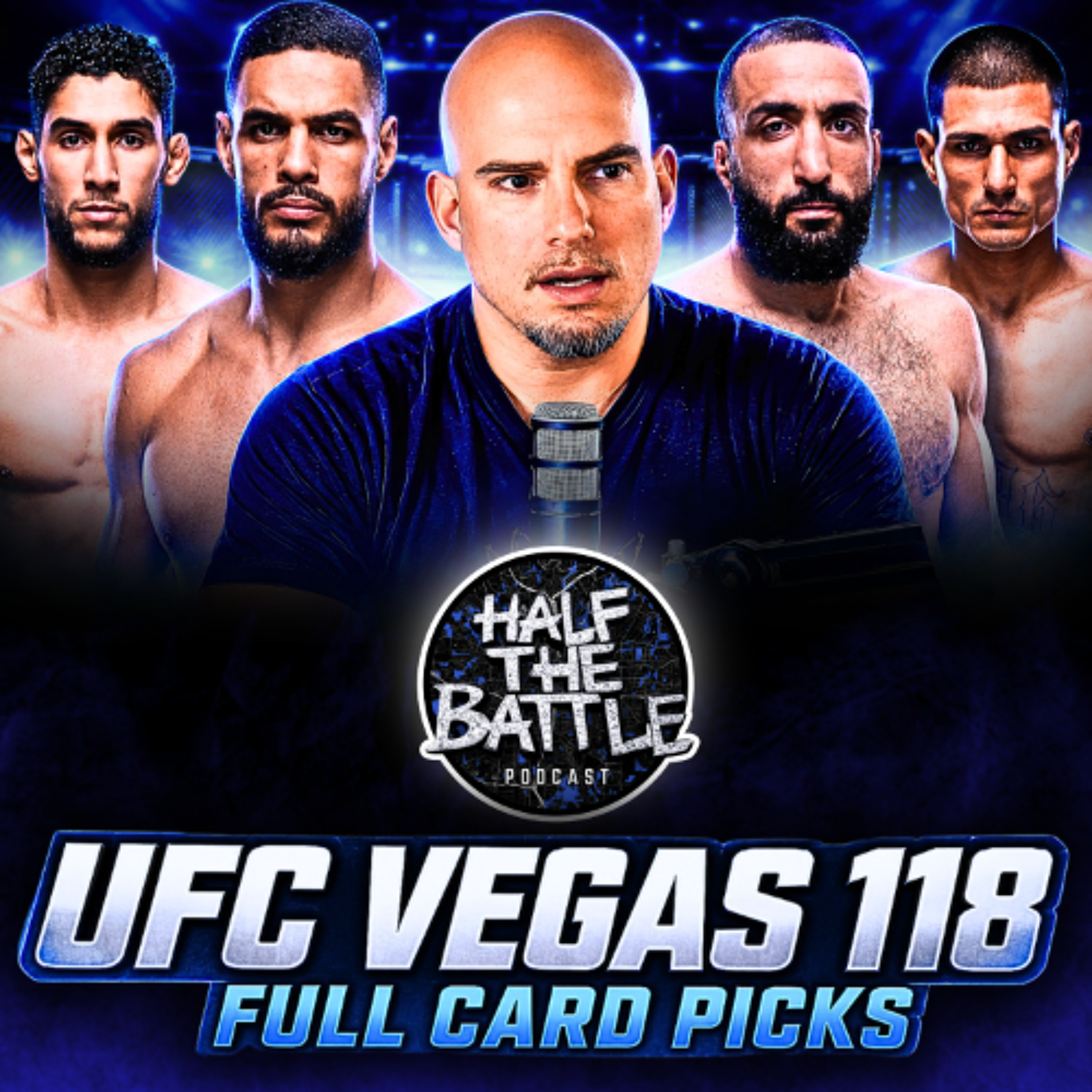 #668 - UFC Vegas 118 FULL CARD Predictions episode artwork
