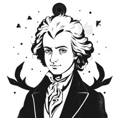 Mozart showing transformative art in Amadeus (Remix)