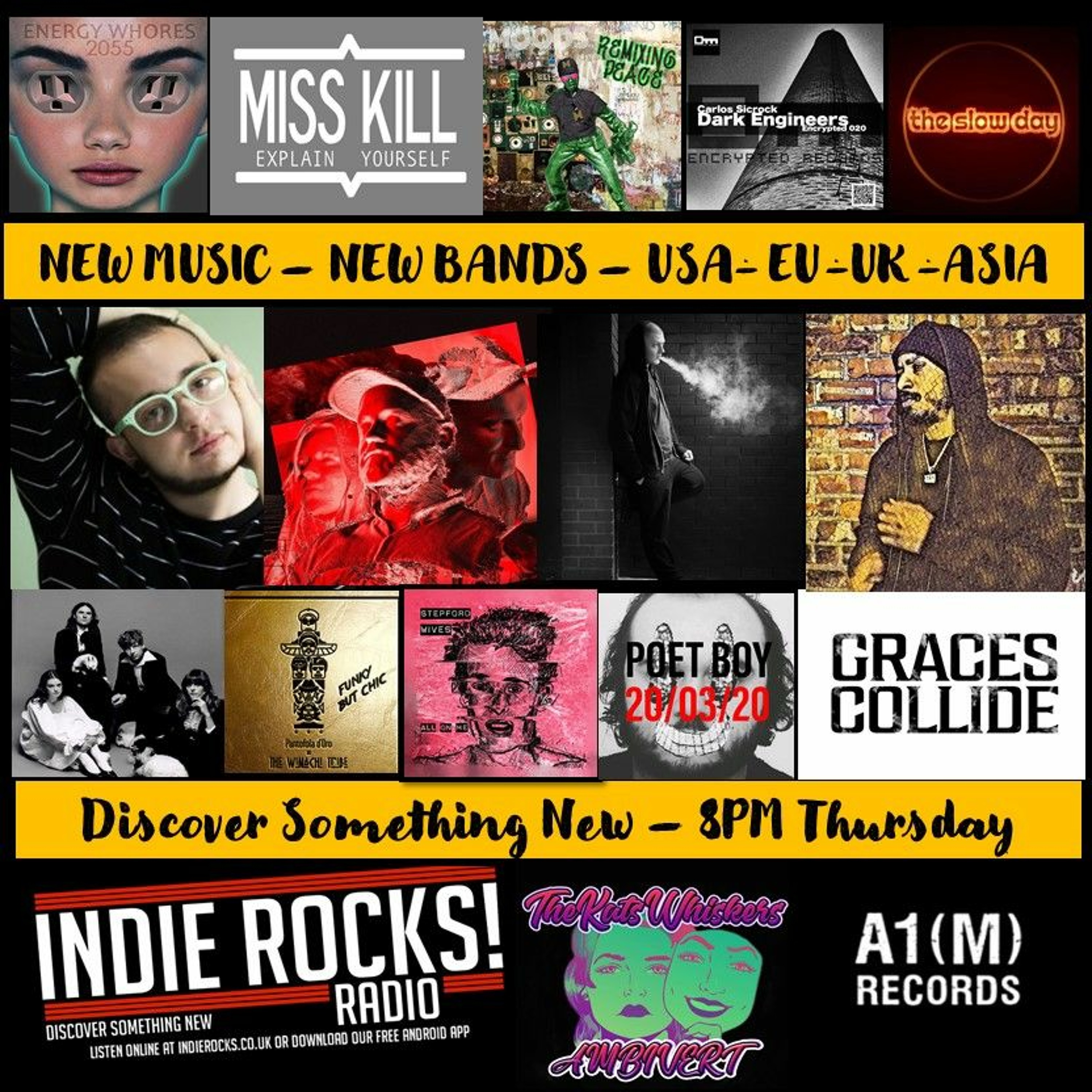 A1M new Music Show - Discover New Music - Indie Rocks Radio