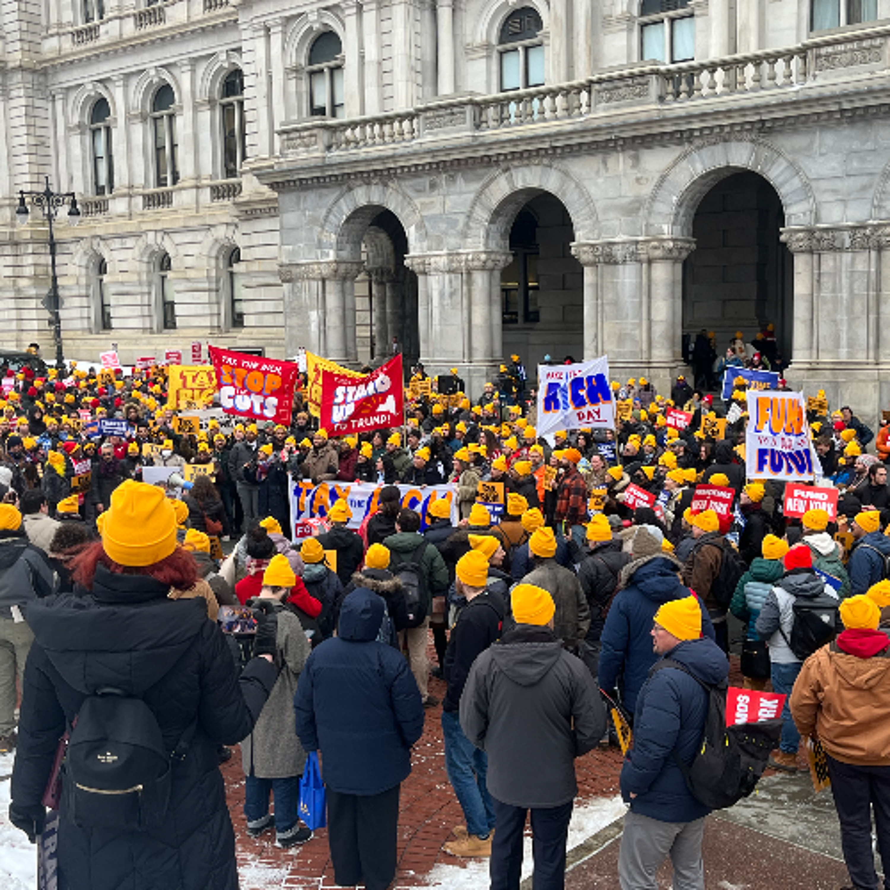 Tax the Rich: New Yorkers Demand an Affordable New York in Downtown Albany episode artwork