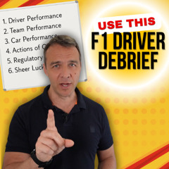 Improve Your Results with This F1 Driver Debrief Method
