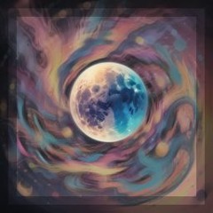 Moonlit Drive (AI generated)