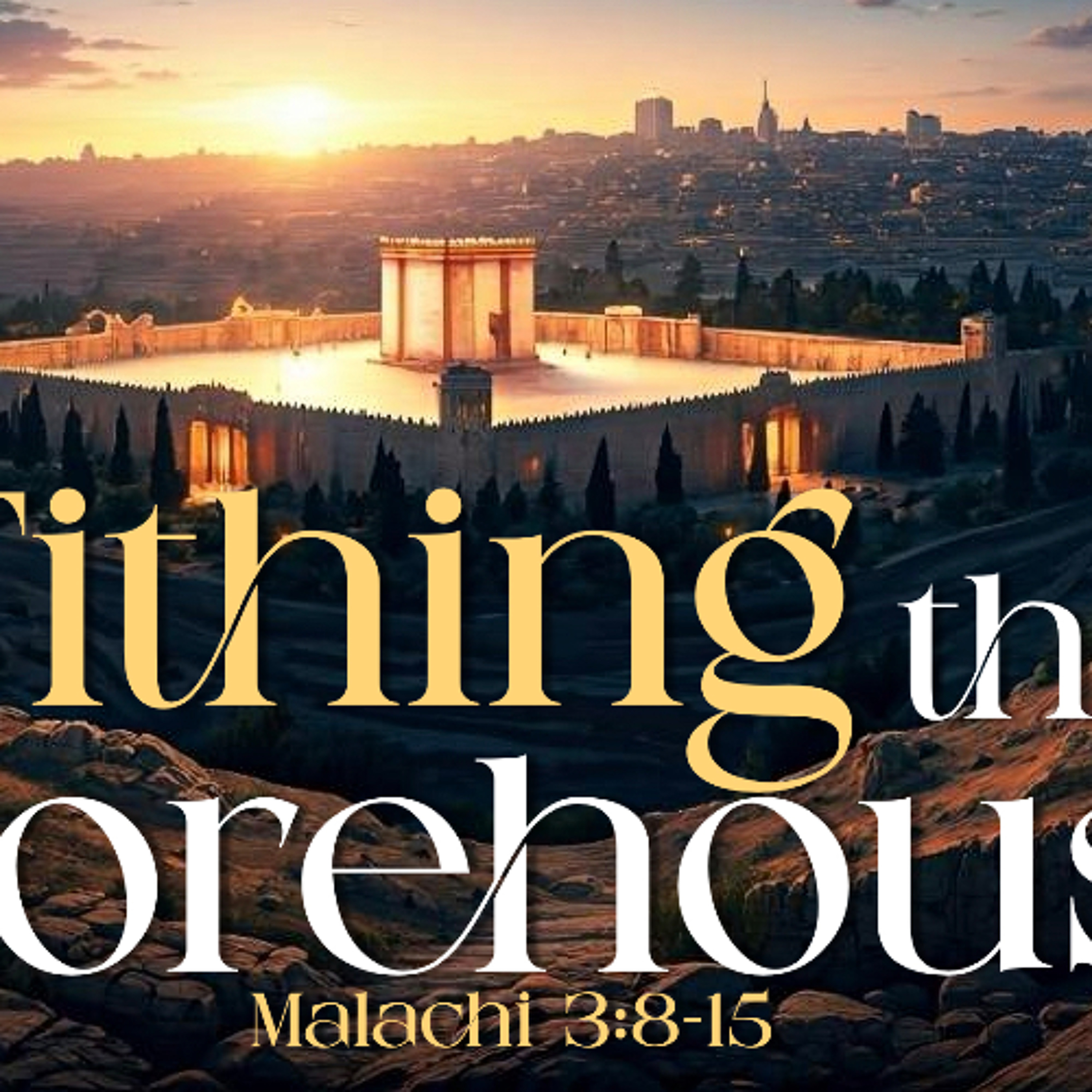 Tithing the Storehouse - Malachi 3:8-15 - Matthew Niemier episode artwork