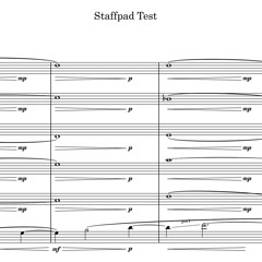 Staffpad Test