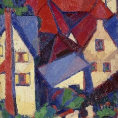 Room 15 | Margaret Morris, Red Roofs (Dieppe) (1922)