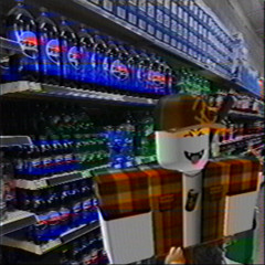 buying pepsi (new men's club)