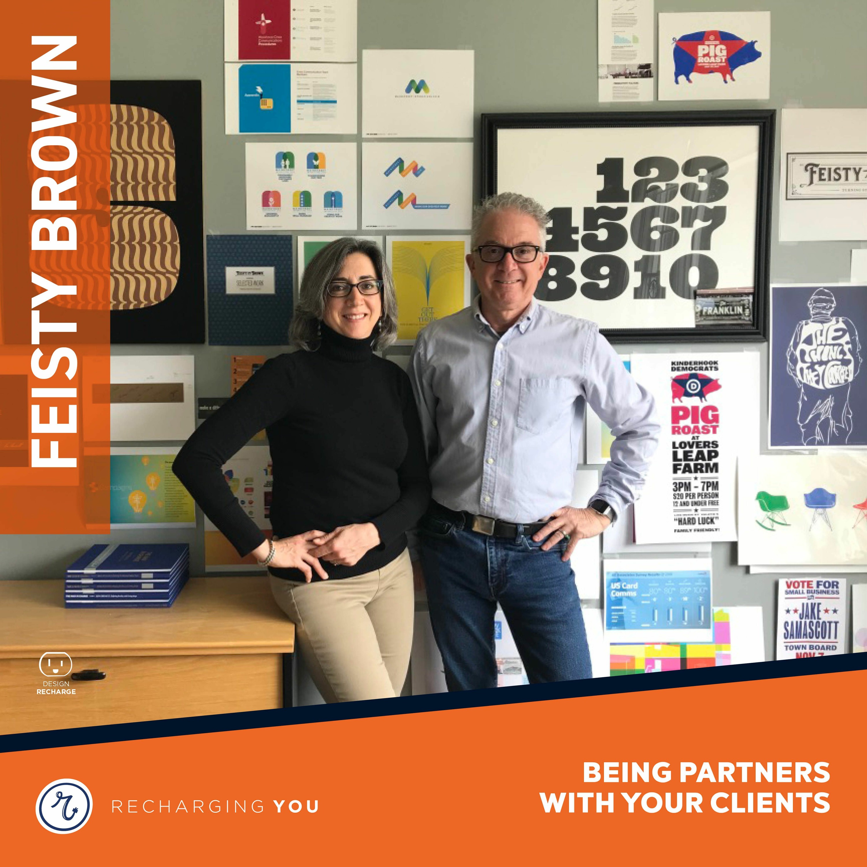 Be Partners with Your Clients with Theo and Julie Fels of Feisty Brown episode artwork