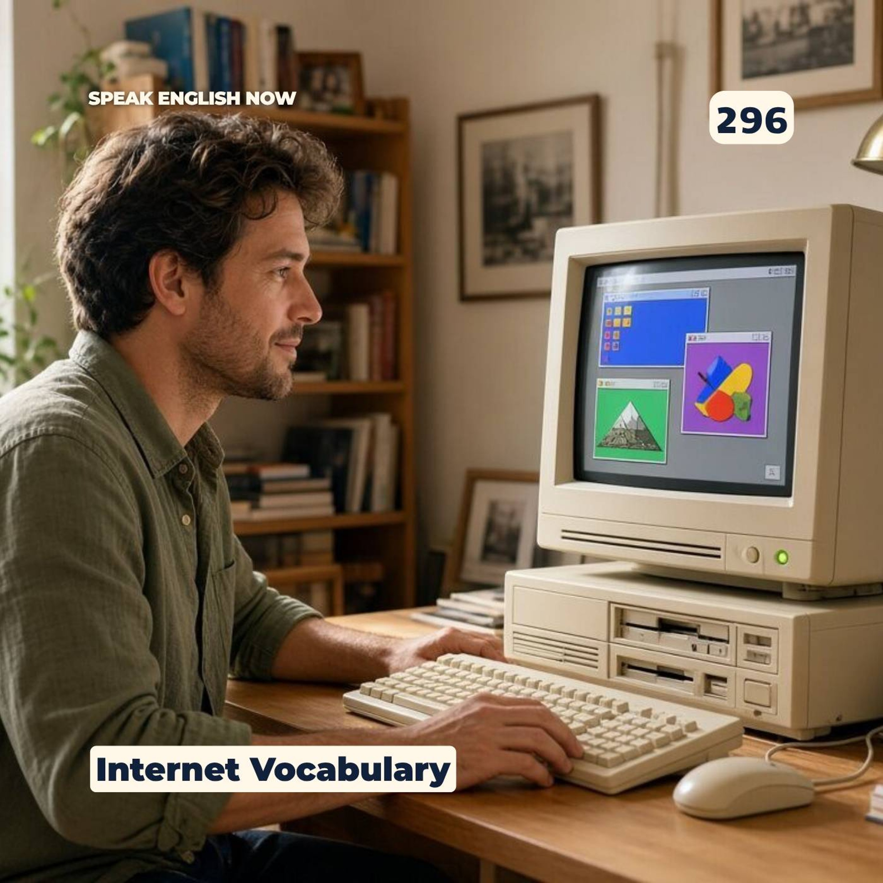 #296 Internet Vocabulary in English episode artwork