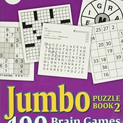 Get [PDF EBOOK EPUB KINDLE] USA TODAY Jumbo Puzzle Book 2: 400 Brain Games for Every