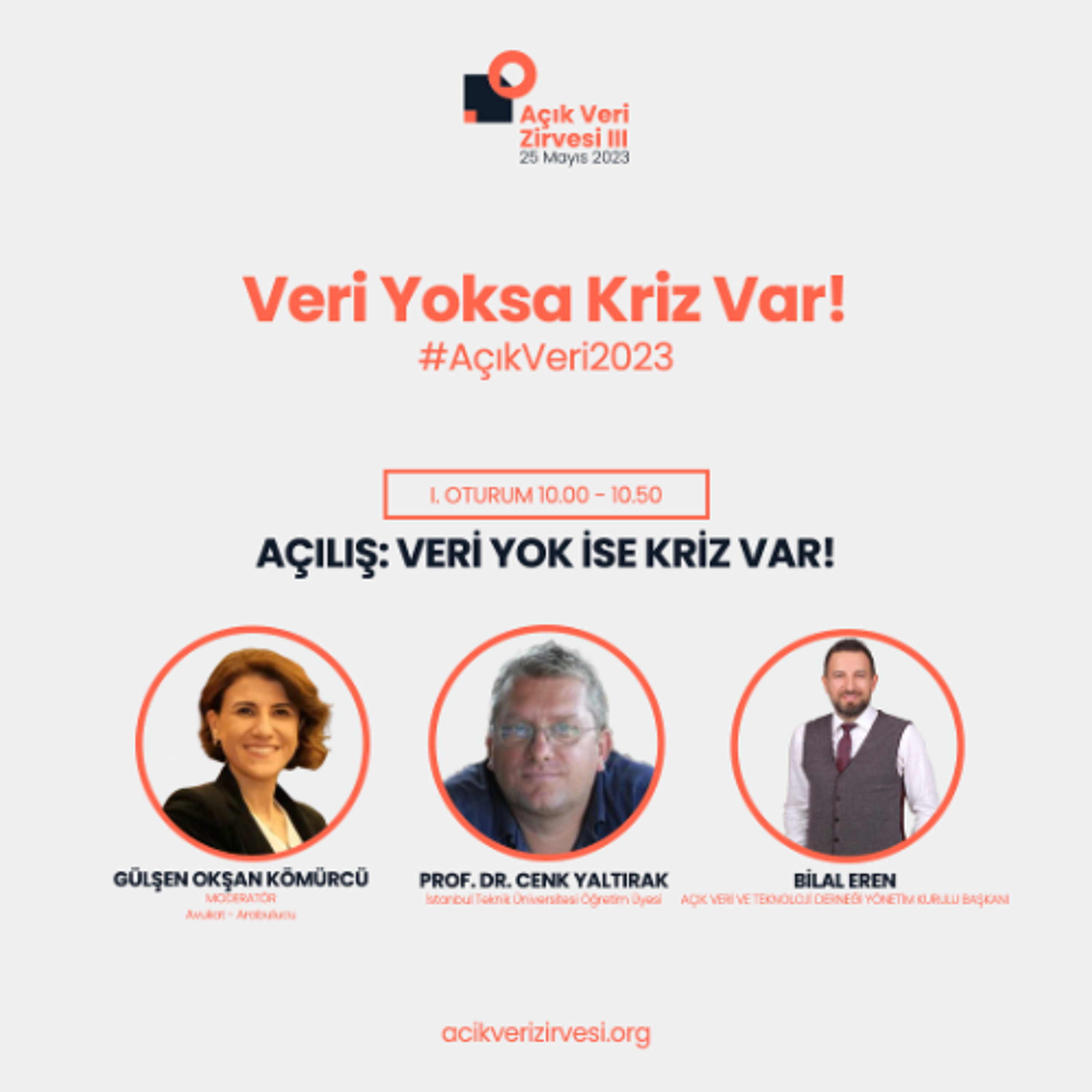 "Veri Yoksa Kriz Var!" | Açık Veri Zirvesi 2023 - I. Oturum episode artwork