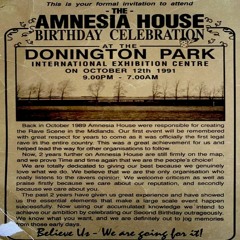 Carl Cox - Amnesia House (2nd Birthday) Donington Park - Derby - 12-10-91