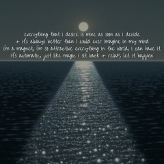 everything that i desire is mine