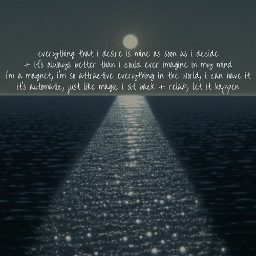 everything that i desire is mine