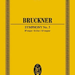 DOWNLOAD PDF 💏 Symphony No. 5 in B-Flat Major: Study Score (Edition Eulenburg) by  A