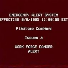 Poppy Playtime Chapter 3 - 8/8/95 Emergency Alert VHS
