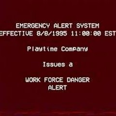 Poppy Playtime Chapter 3 - 8/8/95 Emergency Alert VHS