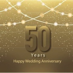 Read [EPUB KINDLE PDF EBOOK] 50 Years Happy Wedding Anniversary: Guest Book for 50th Wedding Anniver