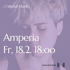 Amperia @ ://about blank X [sic]nal radio