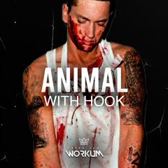 "Animal" (with hook) | Freestyle Rap Beat With Hook - Eminem type beat