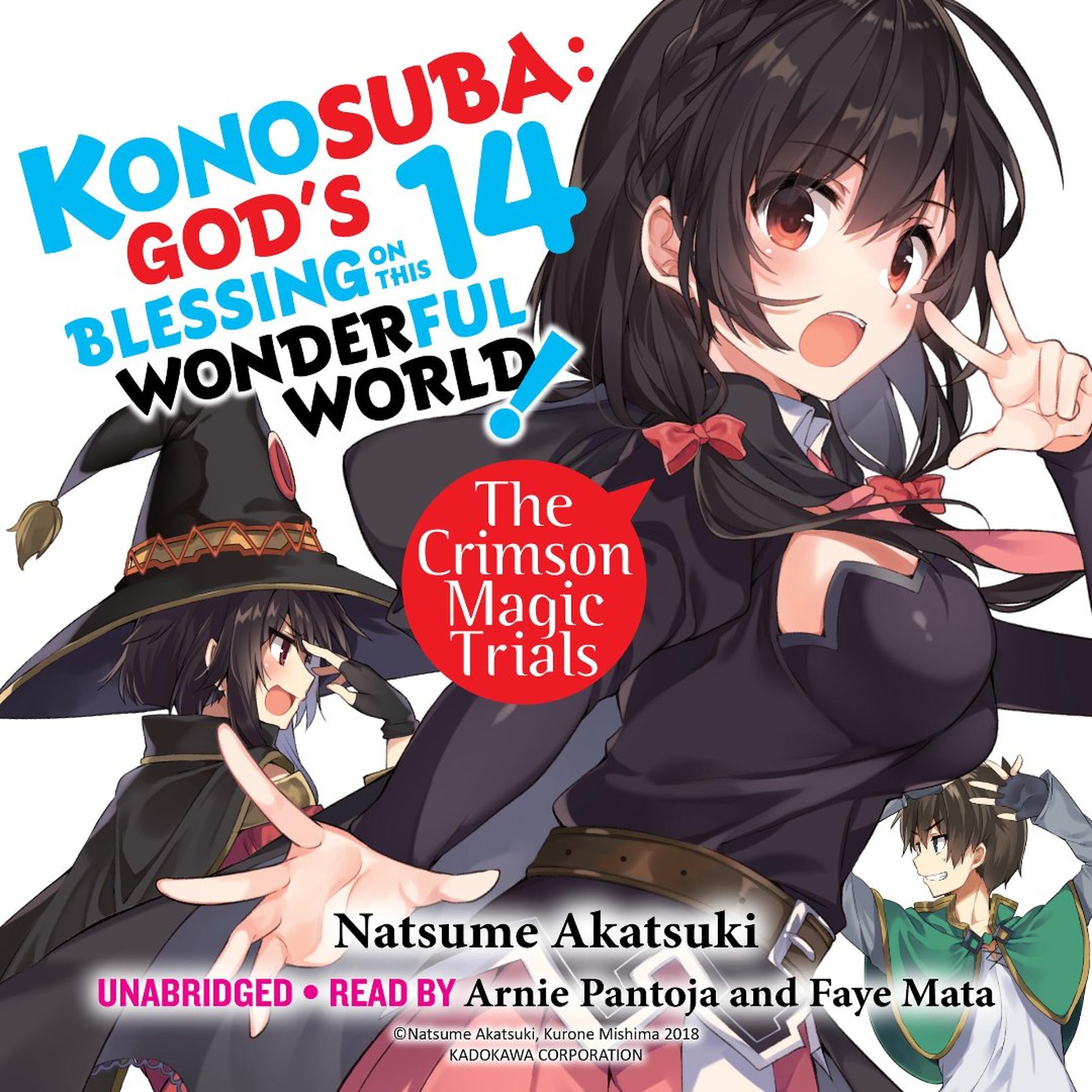 Konosuba: God's Blessing on This Wonderful World!, Vol. 14 by Natsume Akatsuki read by Arnie Pantoja and Faya Mata