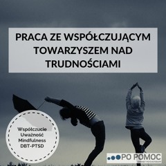 Praca ze współczującym towarzyszem nad trudnościami - uważność