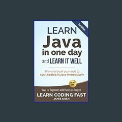 [EBOOK] 📖 Java: Learn Java in One Day and Learn It Well. Java for Beginners with Hands-on Project.