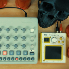 Techy Drum and Bass Jam with Elektron ModelCycles and Korg Kaossilator