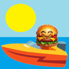 Burger on a Boat