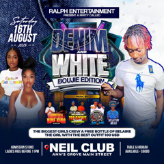 RALPH ENT DENIM & WHITE ANN'S GROOVE AUG 16TH BY BOBBY KUSH & JEROME