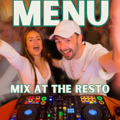 MENU - House Mix at the Restaurant