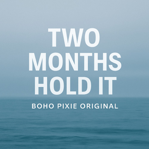 Two Months Hold It Boho Pixie Original