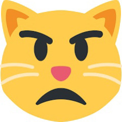 angry cat emoji mixxx