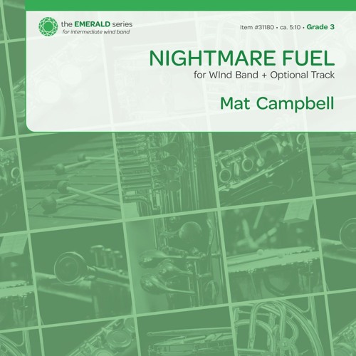 Stream Nightmare Fuel (Concert Band And Track, Grade 3) Mat Campbell